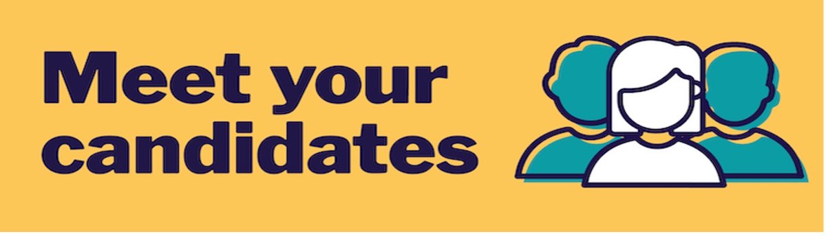 Meet your candidates banner
